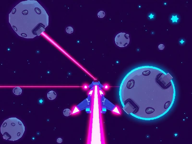 ASTEROID BLASTER pixel art thumbnail